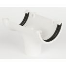 FloPlast  uPVC Round Running Outlet White 112mm x 68mm