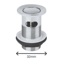 Flomasta    Slotted Click‑Clack Basin Waste