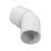FloPlast Solvent Weld Conversion Bend 135° White 32mm 5 Pack