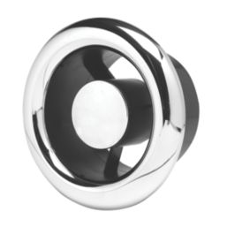 Xpelair AL100 4" Axial Inline Bathroom Shower Extractor Fan Kit  White/Chrome 220-240V