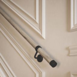 Rothley  Hardwood Handrail Kit Natural Driftwood 3600mm