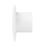 Vent-Axia 441626 Lo-Carbon Silhouette  100mm (4") Axial Bathroom Extractor Fan with Humidistat & Timer White 230V
