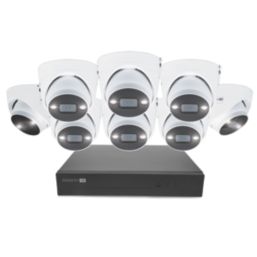 Swann SWNVK-16ADVANX8D-EU 2TB 16-Channel 4K  Wired NVR Security System & 8 x 4K Indoor & Outdoor Cameras