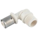 Purmo  Plastic Press-Fit Adapting 90° Elbow 3/4" x 26mm