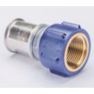 Wavin Tigris  Multi-Layer Composite Press-Fit Adapting Female Couplers 0.75" x 25mm 10 Pack