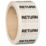 Essentials Return Pipe Marking Tape White 30m x 50mm