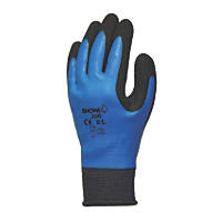 Showa 306 Gloves Blue/Black XX Large