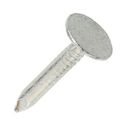 Timco Extra Large Head Clout Nails Galvanised Silver 3mm x 20mm 1kg Pack