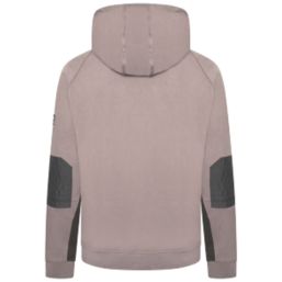 JCB Trade Zip Thru Hoodie Grey Small 38-40" Chest