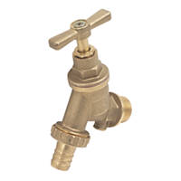 Outside Tap with Hose Union 15mm x ½"