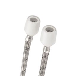 Hep2O Push-Fit Flexible Monobloc Tap Connectors 15mm x M12 x 300mm 2 Pack