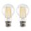 LAP  B22 A60 LED Light Bulb Clear 806lm 3.8W 2 Pack