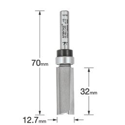 Trend 46/96X1/4TC 1/4" Straight Guided Profiler Cutter 12.7mm x 32mm