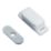 Essentials 1-Hole Magnetic Cabinet Catch White 45mm x 16mm 10 Pack