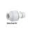 Flomasta  Polybutylene, PEX & Copper Push-Fit Stop End 15mm