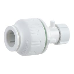 Flomasta  Polybutylene, PEX & Copper Push-Fit Stop End 15mm