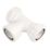 McAlpine V1M  Swept Tee White 40mm