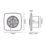 Xpelair DX150HTS 150mm (6") Axial Bathroom or Kitchen Extractor Fan with Humidistat & Timer White 220-240V