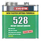 Evo-Stik 528 Industrial Contact Adhesive Translucent Amber 2.5Ltr