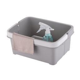 Minky  10Ltr Storage Caddy Light Grey