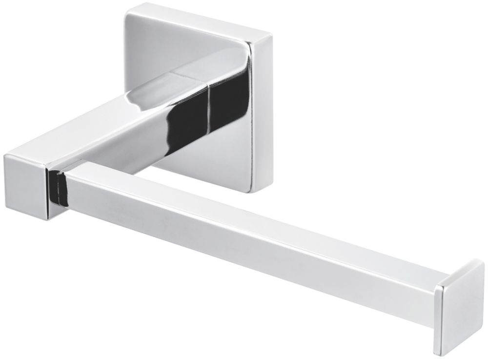 Essentials Linear Toilet Roll Holder Chrome