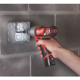 Milwaukee M12 BID-202C 12V 2 x 2.0Ah Li-Ion RedLithium  Cordless Impact Driver