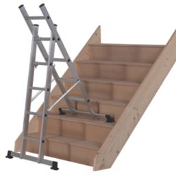 Werner  Aluminium 2.48m Combination Ladder With Platform