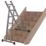Werner  Aluminium 2.48m Combination Ladder With Platform