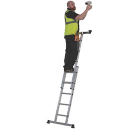 Werner  Aluminium 2.48m Combination Ladder With Platform
