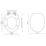 Pilica Soft-Close Toilet Seat Moulded Wood Concrete