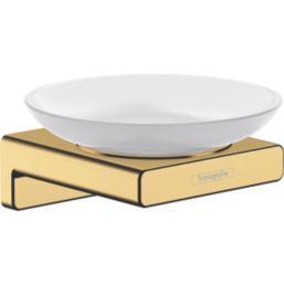 Hansgrohe AddStoris Soap Dish Polished Gold Optic
