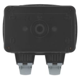 British General  IP66 13A 2-Gang SP Weatherproof Outdoor Switched Socket
