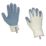 ClipGlove Bamboo Fibre  Womens Bamboo Gardening Gloves Blue / Cream Small