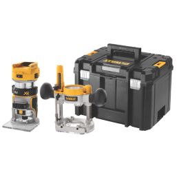 DeWalt DCW604NT-XJ 18V Li-Ion XR 1/4" Brushless Cordless Router/Trimmer - Bare