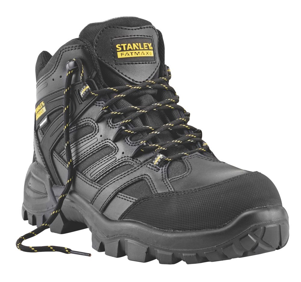 Site Densham Safety Boots Black Size 10 (851RV)