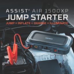 Nebo Assist Air 1500XP 1500A Li-Ion Jump Starter + Type A & C USB Charger