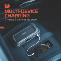 Nebo Assist Air 1500XP 1500A Li-Ion Jump Starter + Type A & C USB Charger