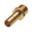 Hep2O  Brass Push-Fit Adapting Male Coupler 15mm x 1/2"