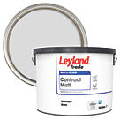 Leyland Trade Contract Matt Mercury Grey Emulsion Matt Paint 10Ltr
