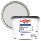 Leyland Trade Contract 10Ltr Mercury Grey Matt Emulsion  Paint