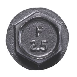 FastenMaster TimberLok Hex Double-Countersunk Self Drilling Structural Timber Screws 6.3mm x 65mm 500 Pack