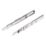 Essentials Steel Full Extension Self-Closing Ball Bearing Drawer Runners 550mm 2 Pack