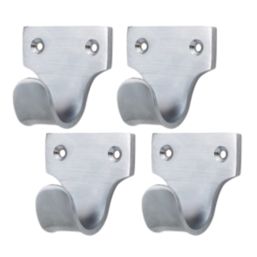 Smith & Locke Sash Window Handles Satin Chrome 50mm x 50mm 4 Pack