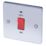 LAP  45A 1-Gang DP Cooker Switch Polished Chrome with LED