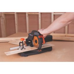 Evolution R210CMS 210mm  Electric Single-Bevel  Multi material Compound Mitre Saw 110V