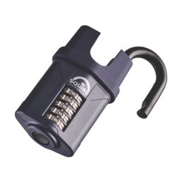 Squire  Water-Resistant Closed Shackle Combination  Padlock Blue 60mm