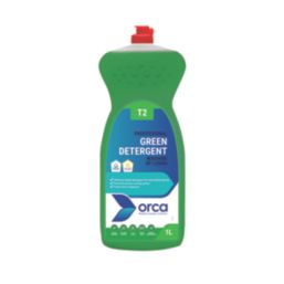Orca  T2 Green Detergent Washing Up Liquid 1Ltr
