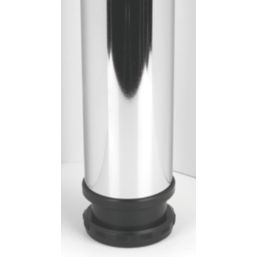 Hafele Table Leg Polished Chrome-Plated 870mm