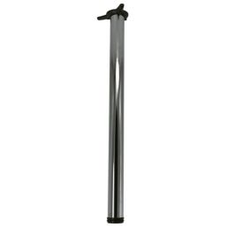 Hafele Table Leg Polished Chrome-Plated 870mm