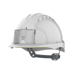 JSP EVO2 Badge Safety Helmet White